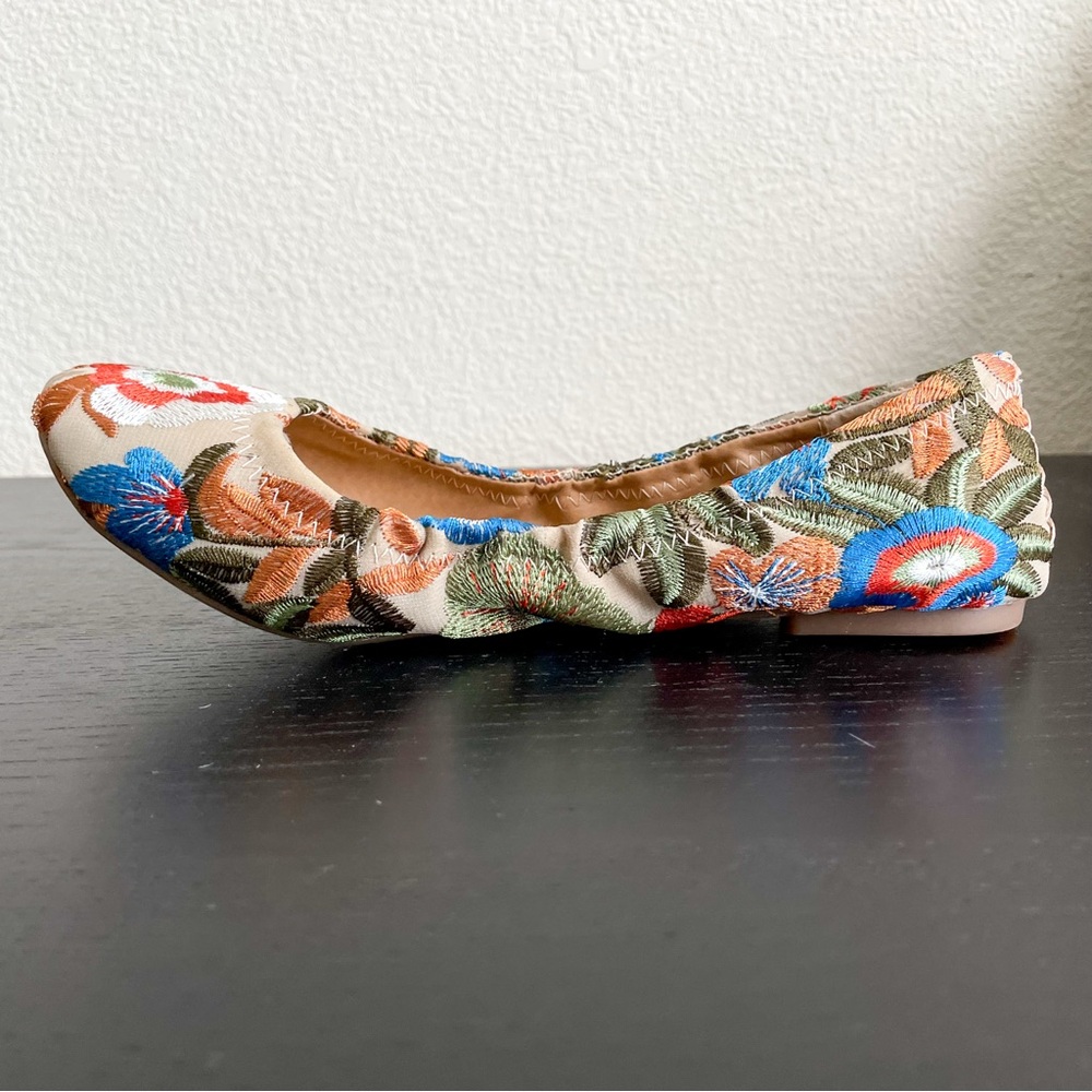 Lucky Brand Women's Floral Ballet Flats - Multicolor - Picture 5 of 11